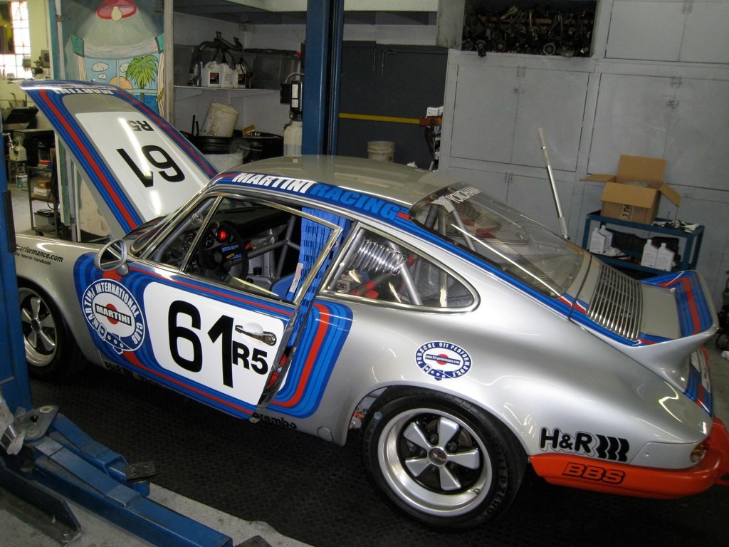 Porsche Race Car Preparation